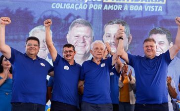 Convenção Partidária da coligação “Por amor a Boa Vista” homologa candidaturas de Fernando Aires e Clériston Diniz