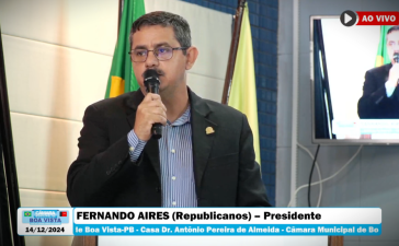 Com despedida de Fernando Aires, Câmara de Boa Vista encerra ano legislativo