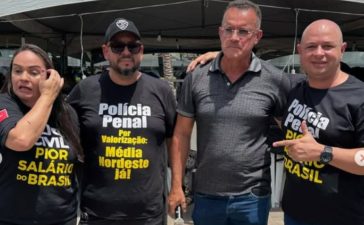 Sargento Rui participa de assembleia conjunta dos policiais e lamenta “pior salário do país”