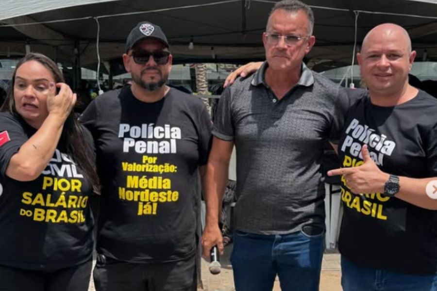 Sargento Rui participa de assembleia conjunta dos policiais e lamenta “pior salário do país”