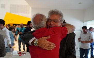 Inácio Falcão acompanha solenidade da assinatura do acordo de parceria do Museu MAC com o governo do estado