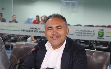 Vereador Severino da Prestação solicita revitalização da pista de caminhada da Avenida Juscelino Kubitschek