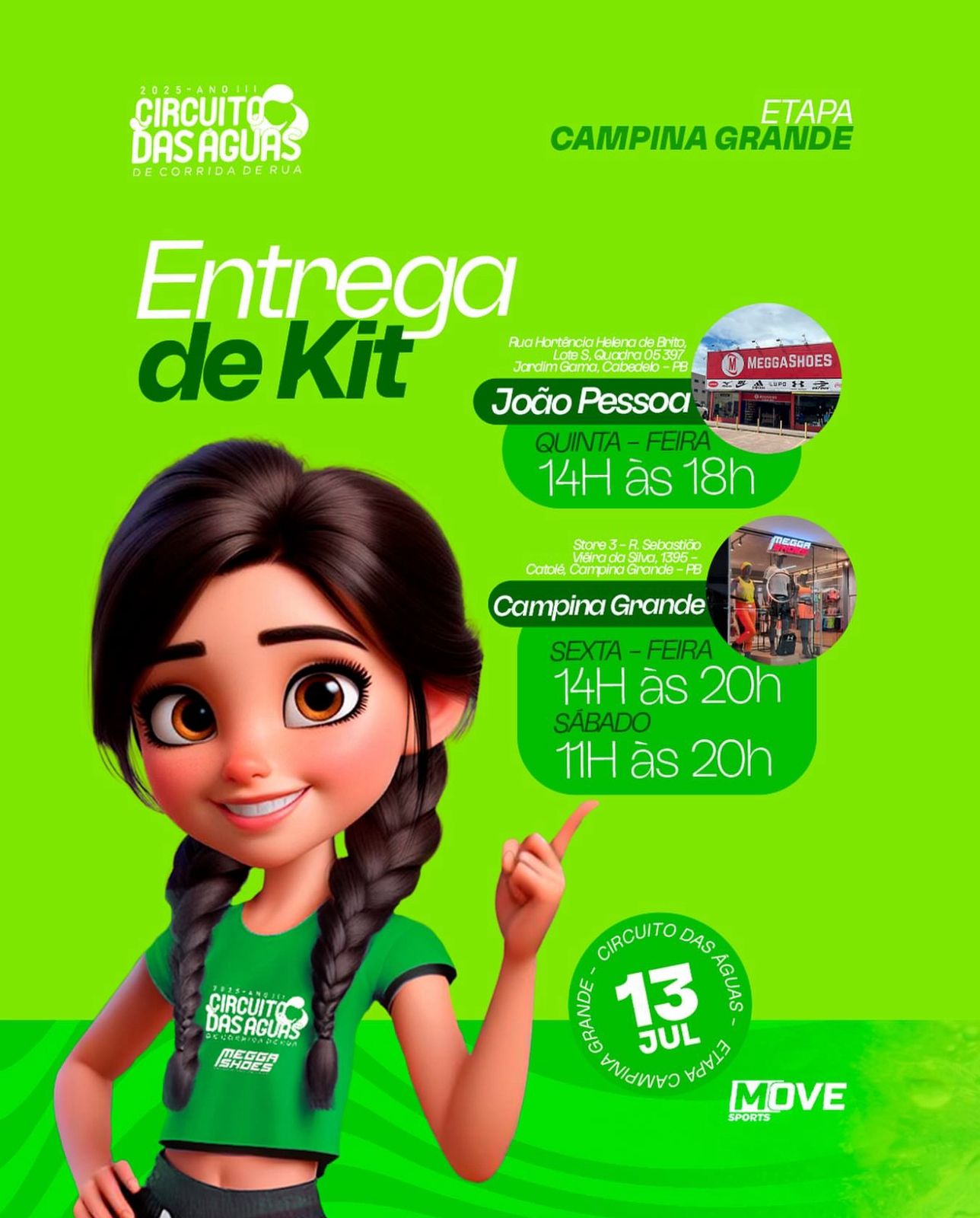 Campina Grande recebe nova edição do Circuito das Águas da CAGEPA