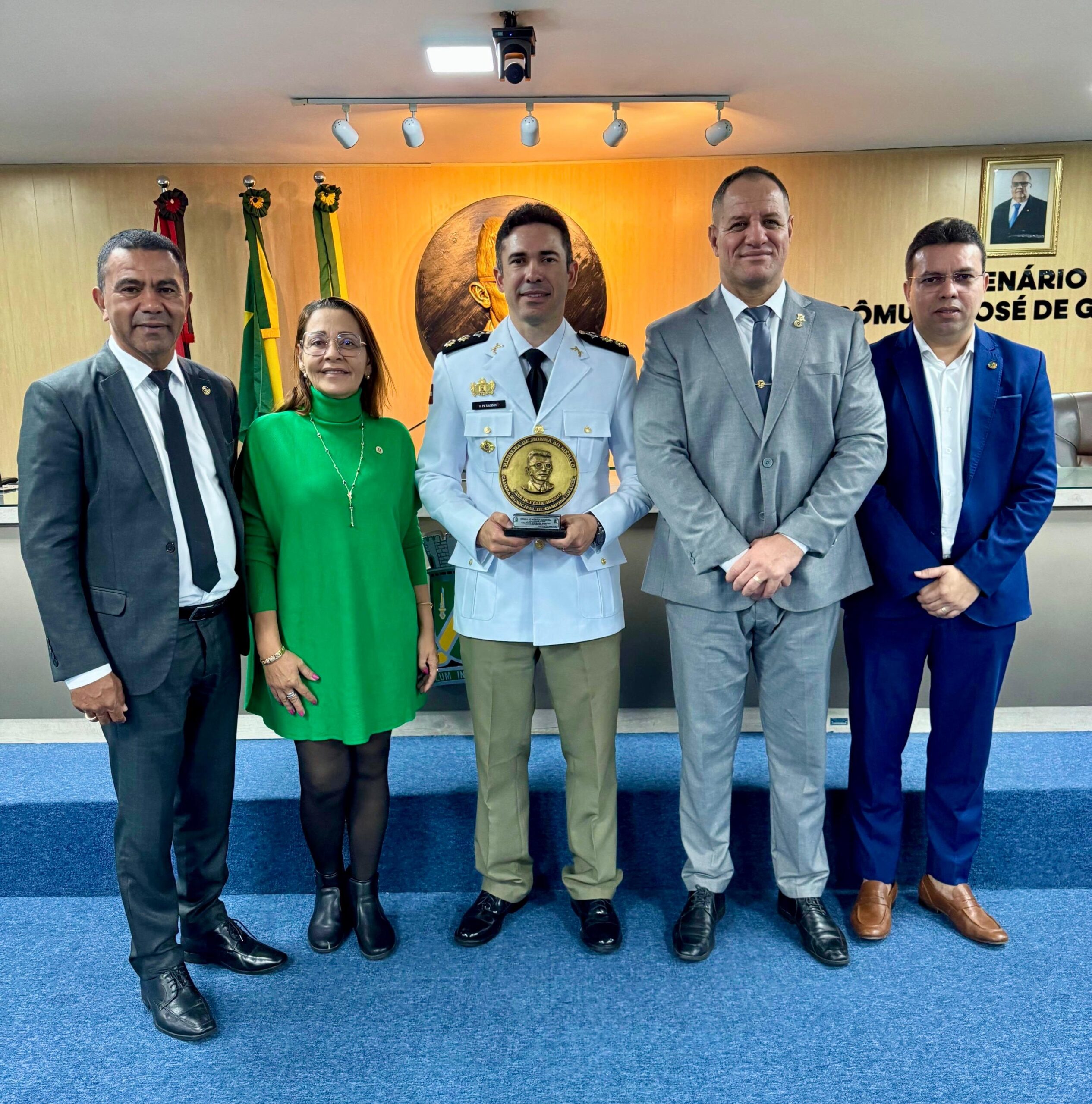 De autoria do Vereador Sargento Wellington Cobra, Câmara concede Medalha de Honra ao Mérito ao Ten. Cel. Ralisson Andrade De autoria do Vereador Sargento Wellington Cobra, Câmara concede Medalha de Honra ao Mérito ao Ten. Cel. Ralisson Andrade