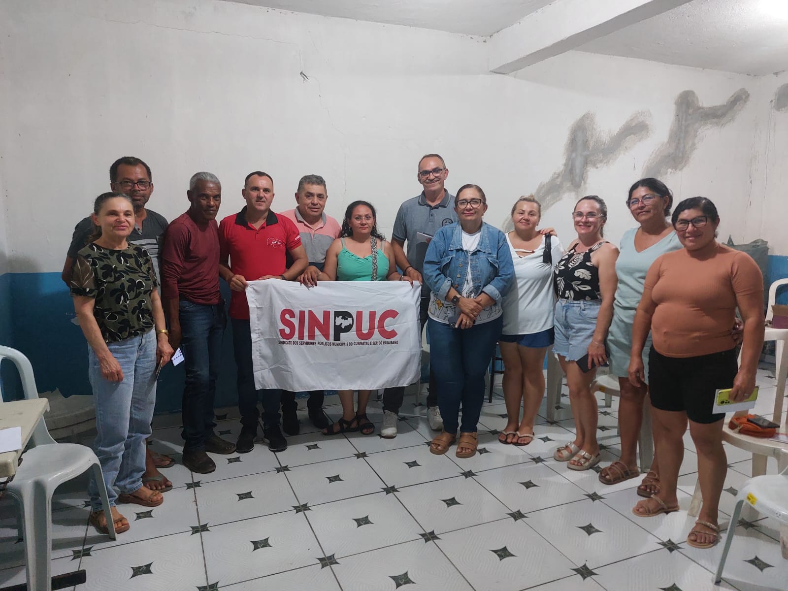SINPUC realiza assembleia em sossego para organizar a luta dos servidores e eleger delegado-de-base no município